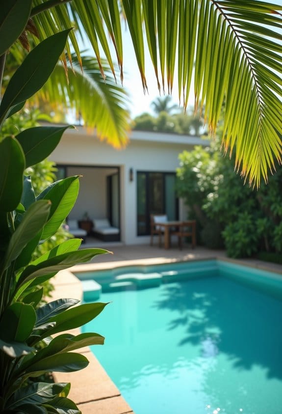 affordable tropical garden creation