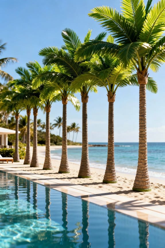 best outdoor artificial palm