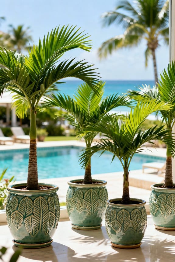 ceramic planters for gardening