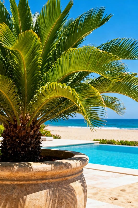 choosing a palm planter
