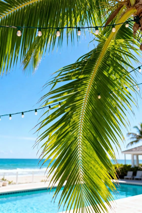 choosing palm tree lights