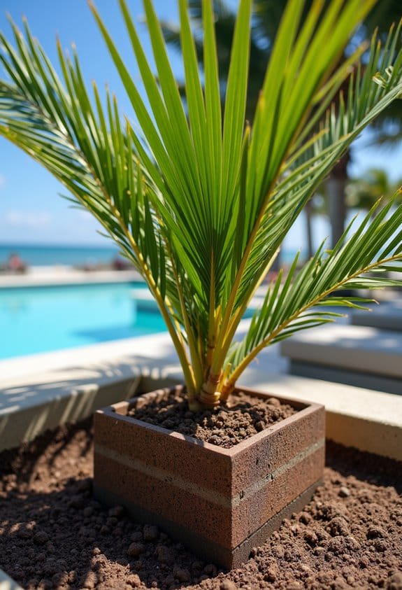 coastal palm raised beds