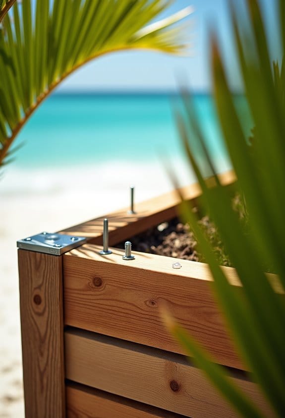 coastal raised bed materials