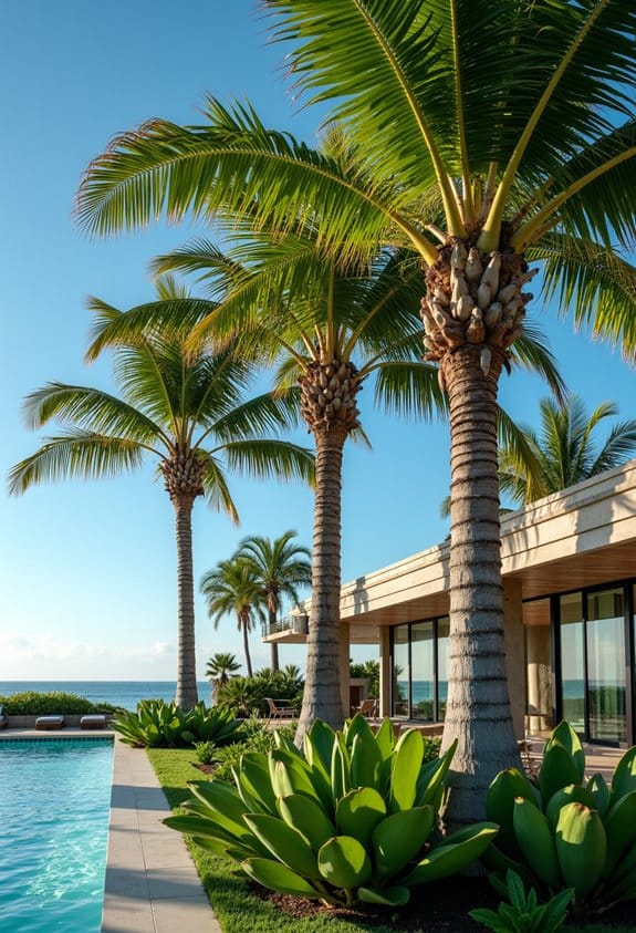 complementary plantings enhance aesthetics