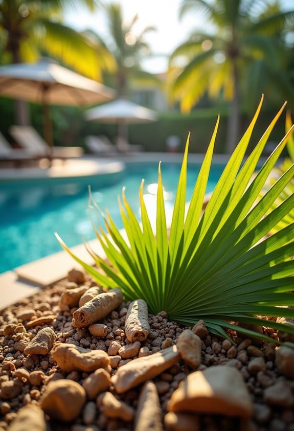 composting palm fronds effectively