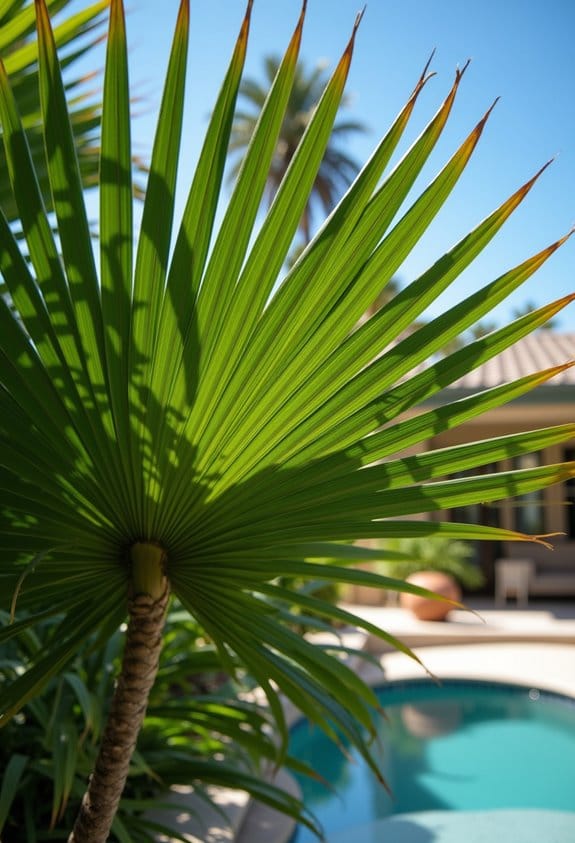 drought tolerant low maintenance palms