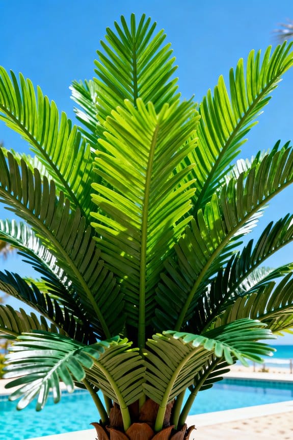 durability lifelike fronds maintenance