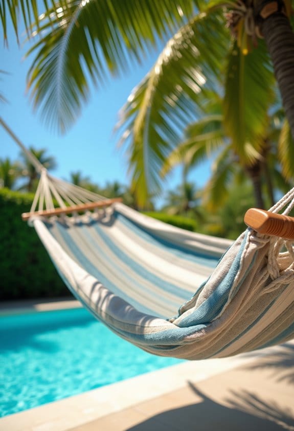 durable comfortable poolside hammock