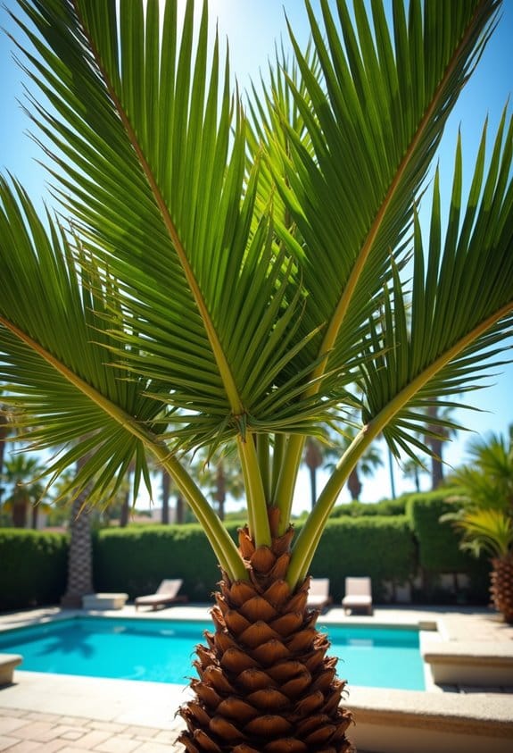 durable fast growing tropical palm