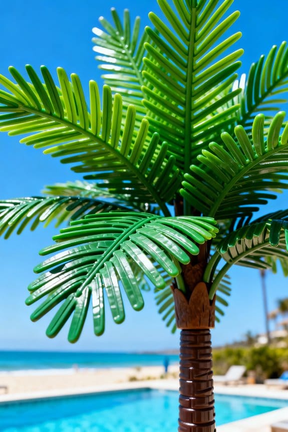durable size appropriate palm trees