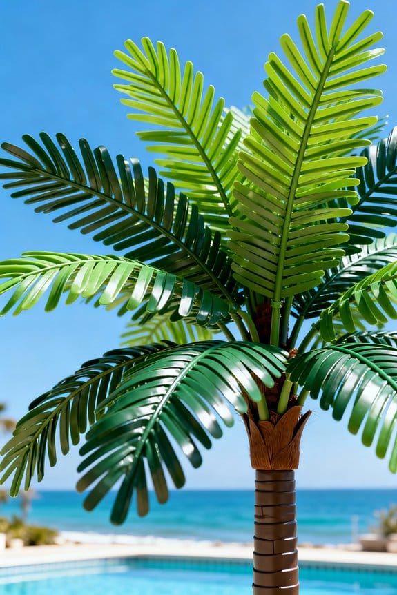 durable uv resistant palm tree