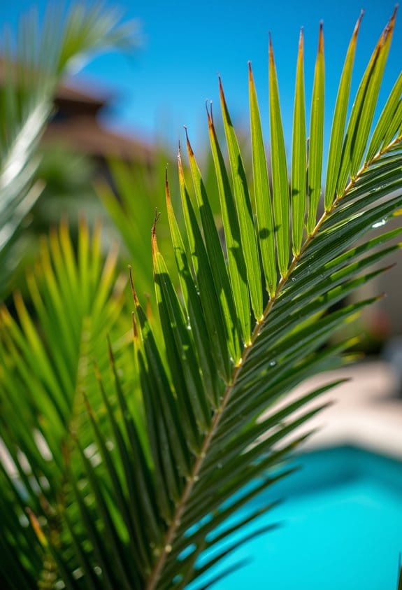 dwarf palms require careful maintenance