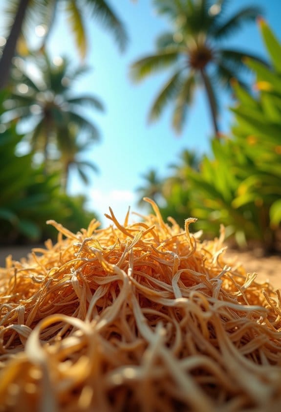 effective palm fiber shredding