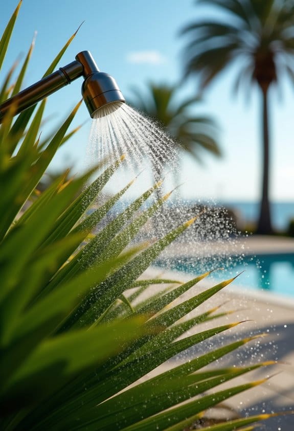 efficient tropical plant misting