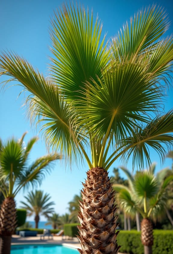 fast growing palm species characteristics
