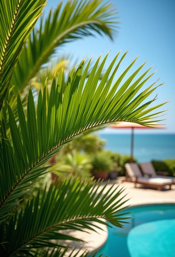 fast growing tropical palms