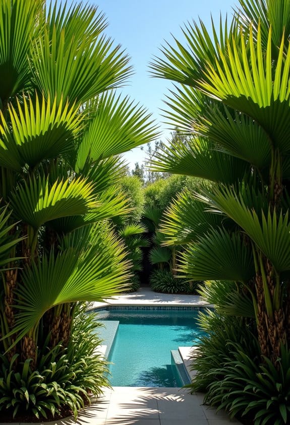 functional tropical outdoor layouts