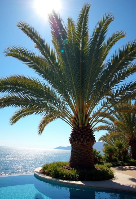heat tolerant palms for landscapes