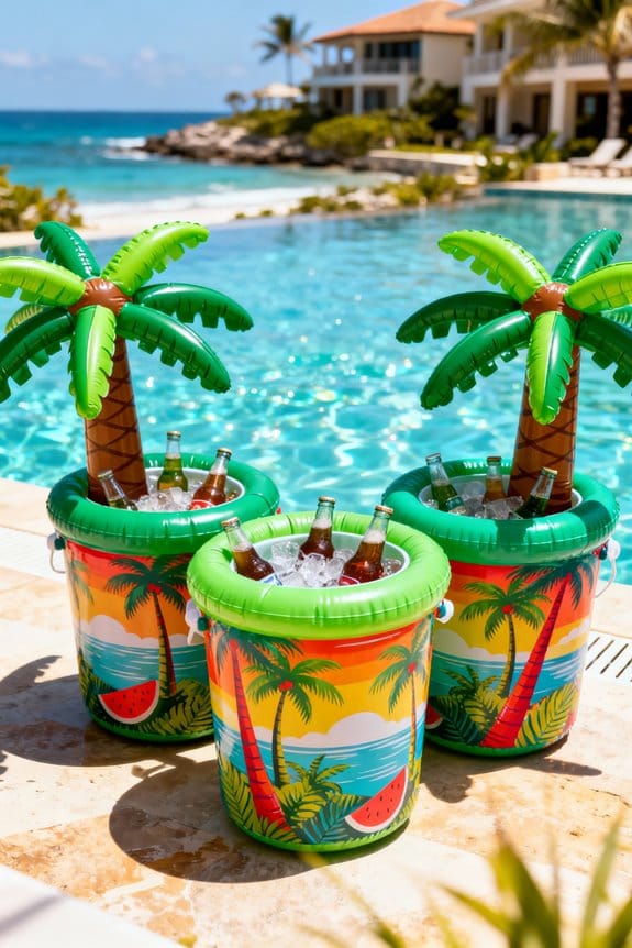 inflatable palm tree coolers