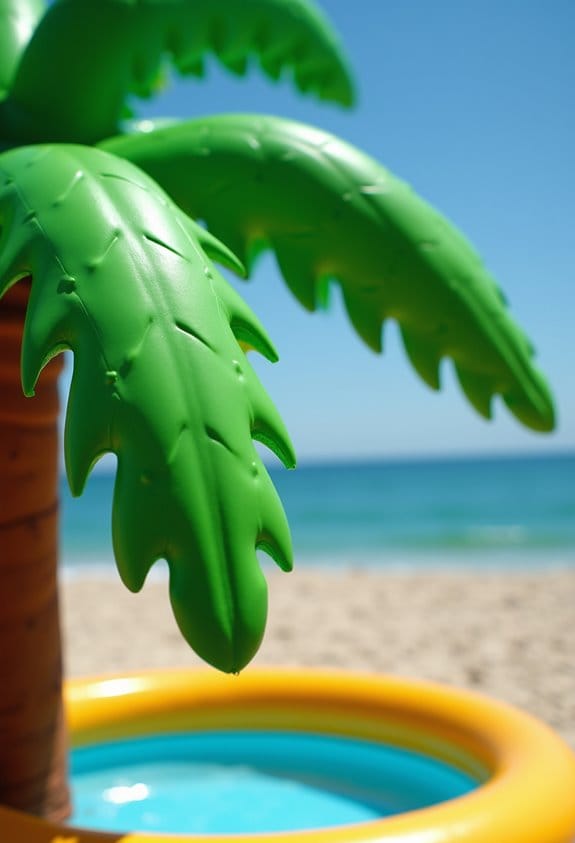 kiddie pool canopy features