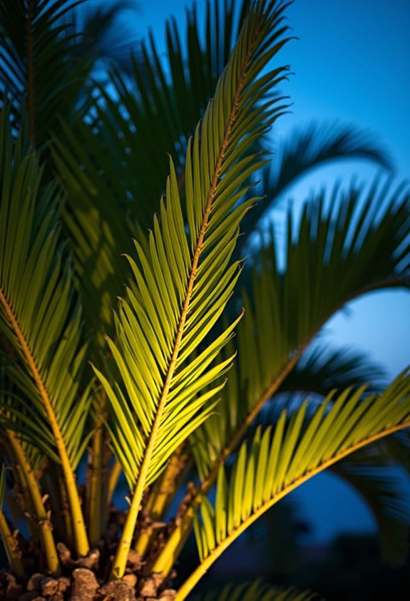 led lighting for palms