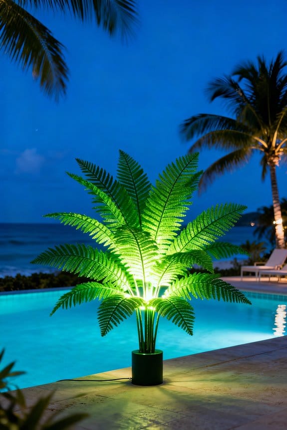 led palm tree considerations