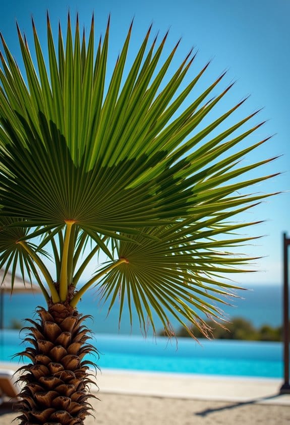 low maintenance slow growing palms