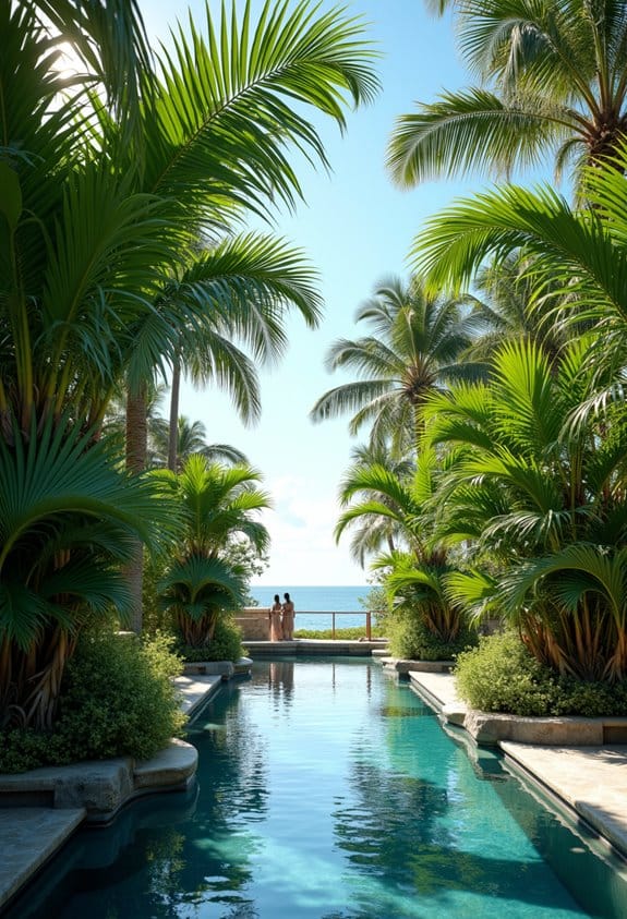 native palm habitat creation