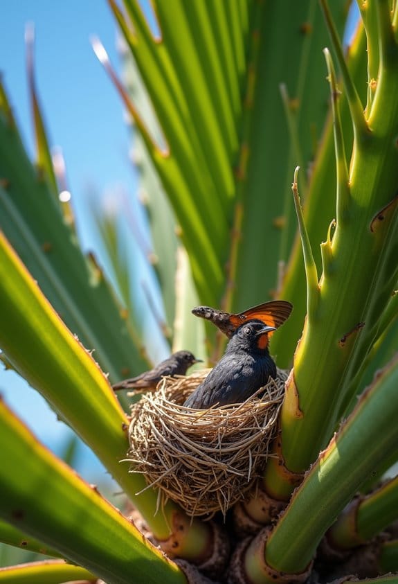 native palms support wildlife