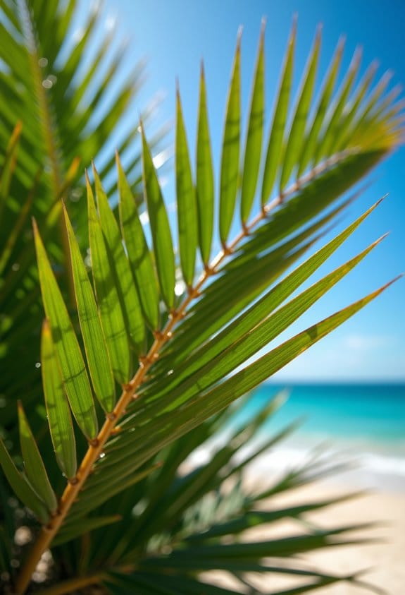 optimal palm watering frequency