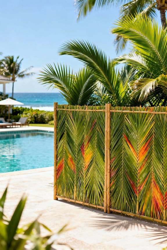 outdoor privacy fence panels