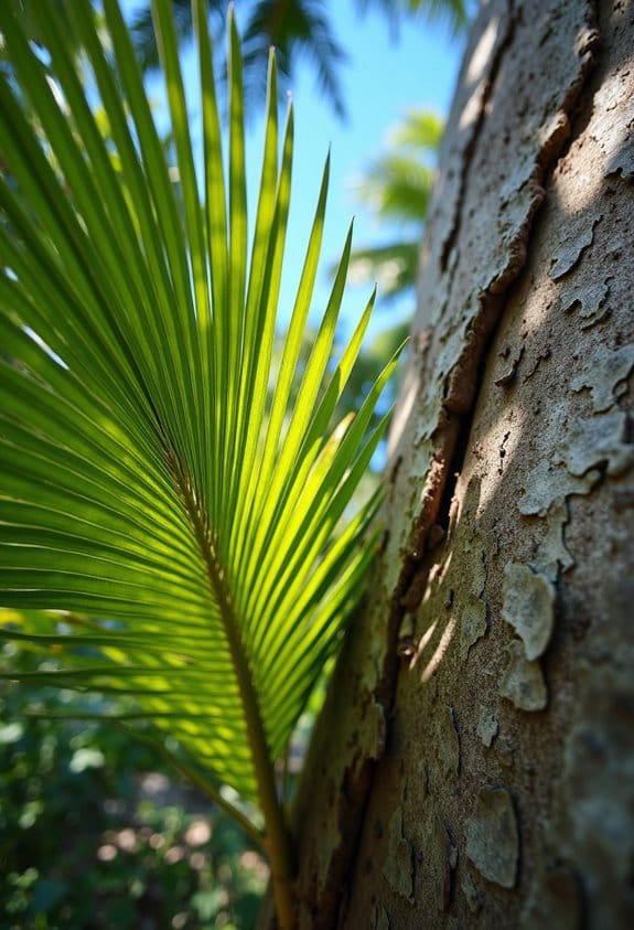 palm biomass vs woody trees