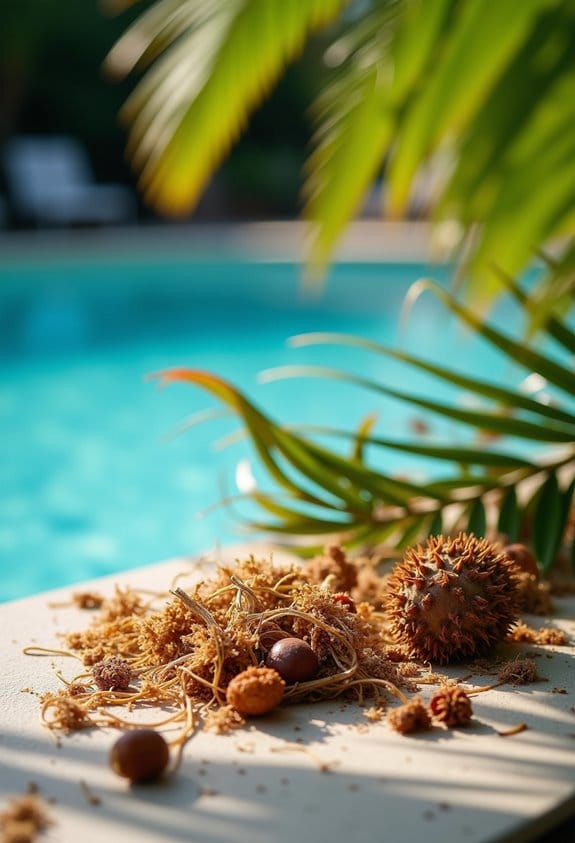 palm debris management strategies