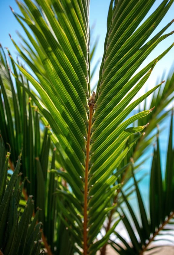 palm leaf identification types