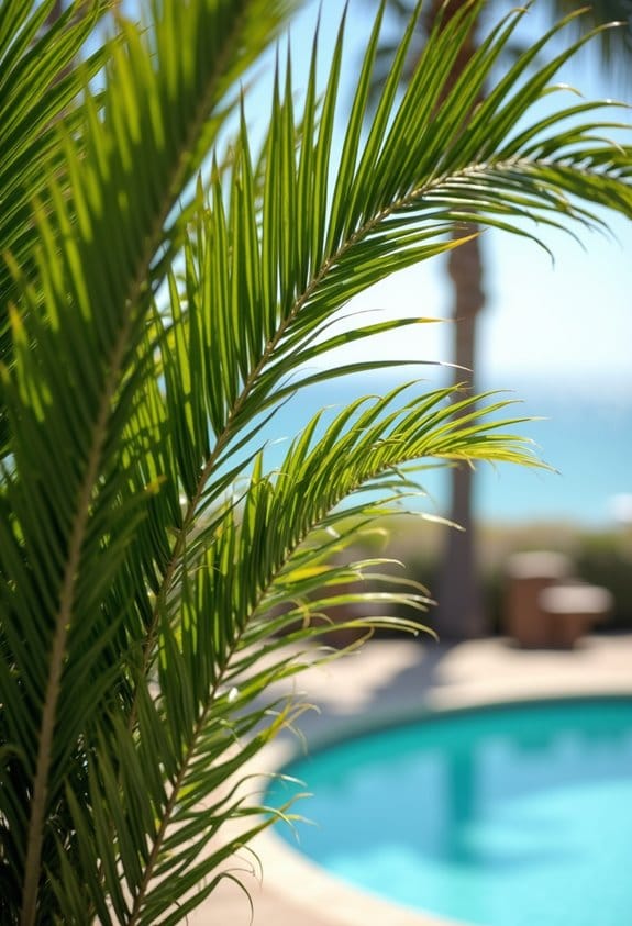 palm tree event decor ideas