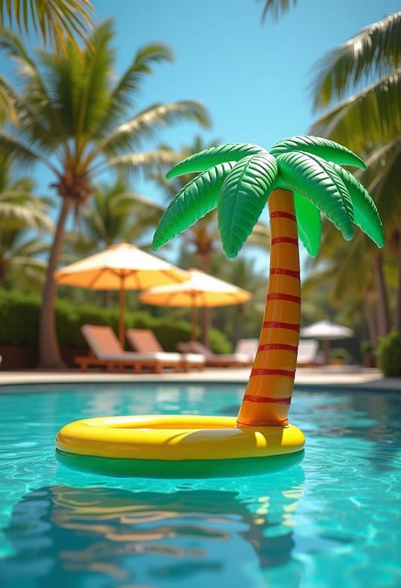 palm tree kiddie pools