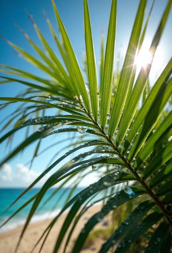 palm trees as carbon sinks