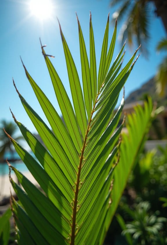 palm trees improve air quality