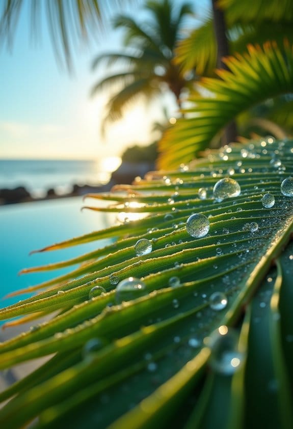 palm trees sequester carbon