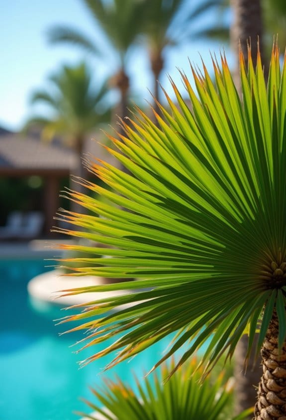proper palm tree pruning