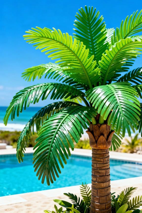 realistic durable size appropriate trees