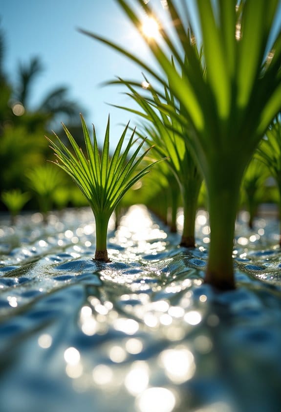 reflective mulch enhances productivity
