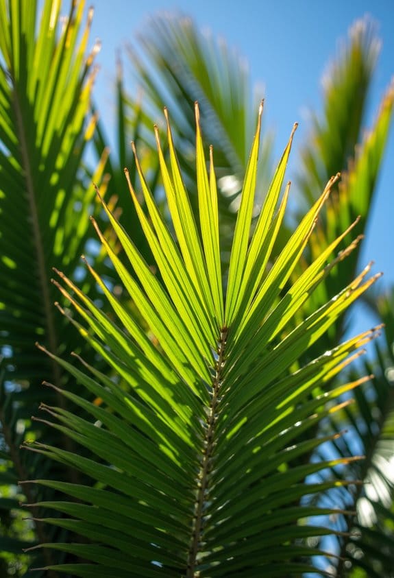 safe aesthetic poolside palm selection