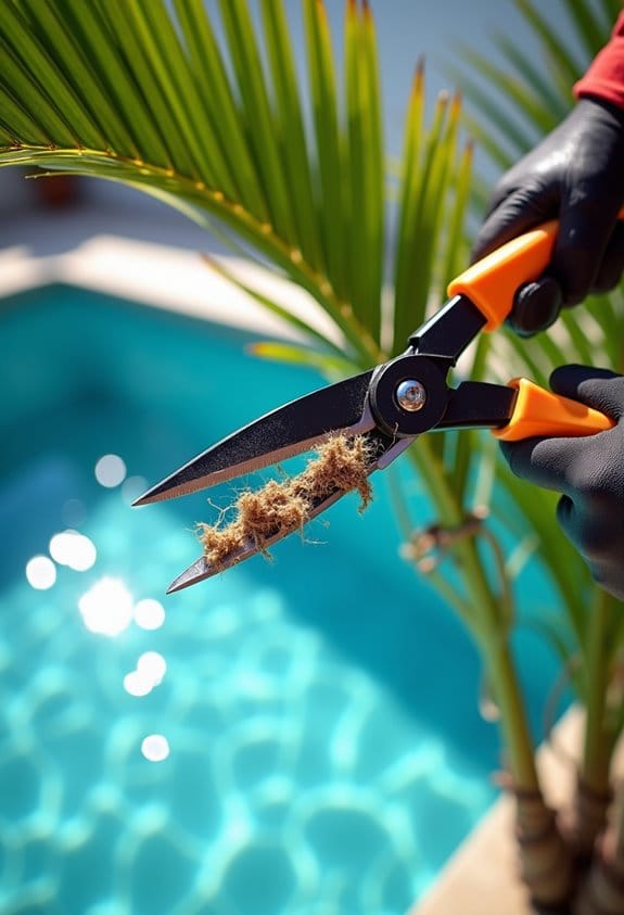safe palm tree maintenance