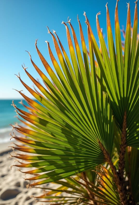 salt tolerant palm species selection