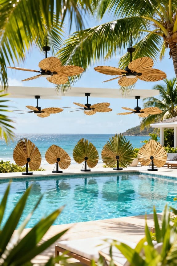 stylish outdoor ceiling fans