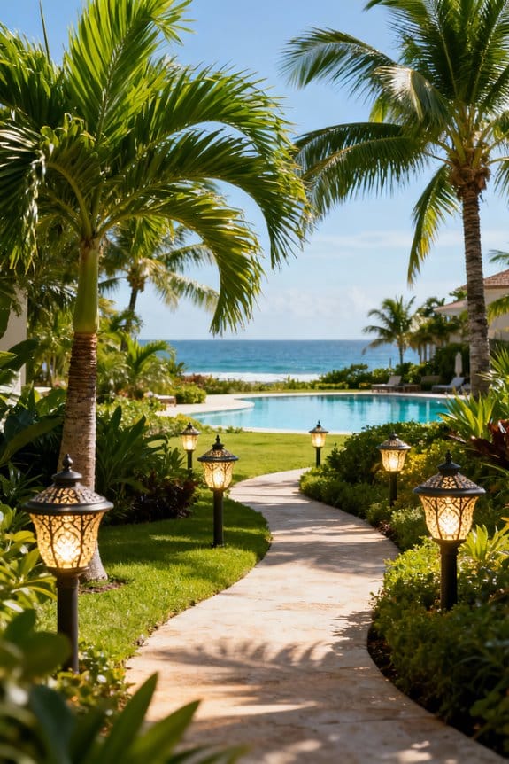 stylish outdoor pathway lighting