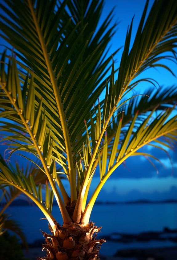 subtle poolside illumination techniques