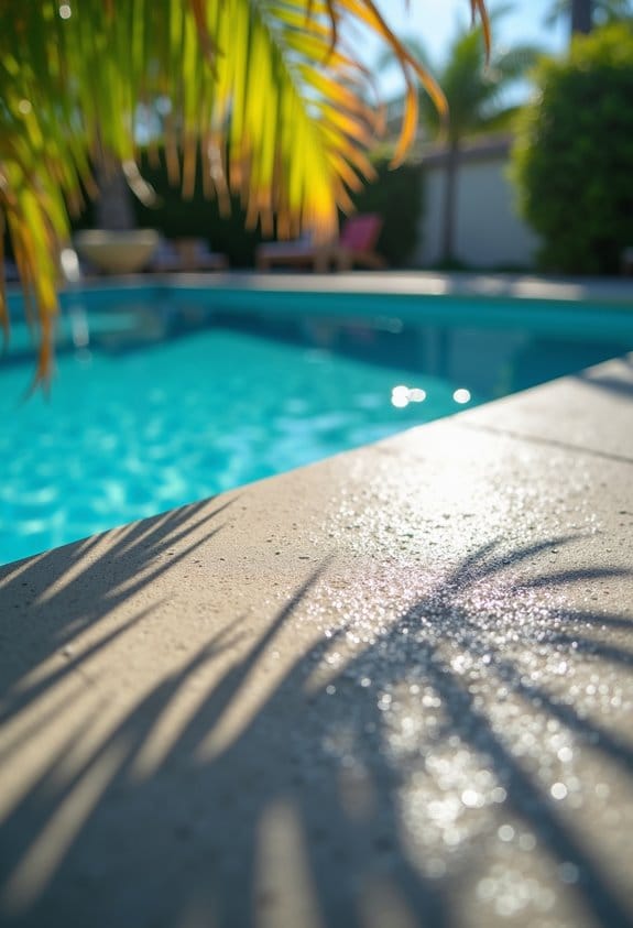 textured concrete for pools