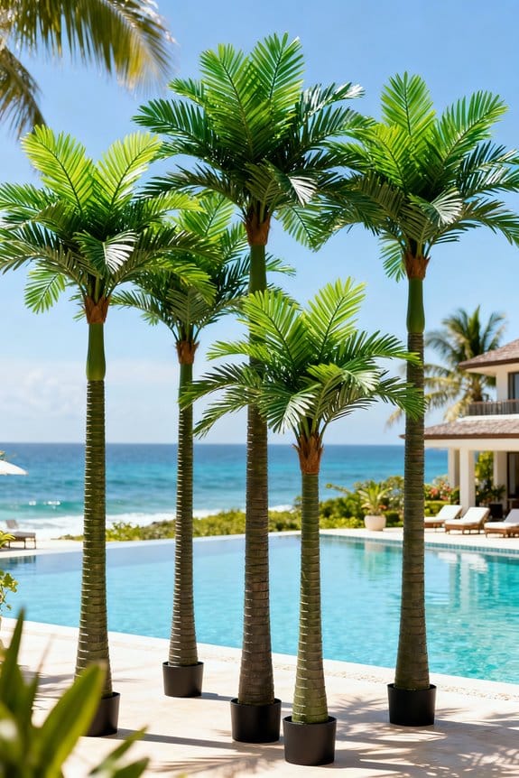 top artificial palm trees